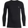 imagebaleaf Boys Compression Shirt Long Sleeve Youth Undershirts Kids Football Baseball Baselayer Cold Gear Quick DryBlack