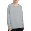 imagebaleaf Boys Sun Shirts UPF 50 Rash Guard UV Protection Swim Tops Quick Dry Lightweight Long Sleeve ClothingLight Gray
