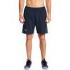 imagebaleaf Mens 7quot Running Shorts with Mesh Liner Zipper Pocket for Athletic Workout GymNavy