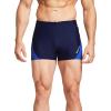 imagebaleaf Mens Square Leg Athletic Swim Jammers Durable Training Splice Team SwimsuitNavy BlueWhite