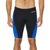 imagebaleaf Mens Swimsuit Swim Jammers Athletic Training Swimwear Durable Team Lap Swimming Racing CompetitionBlackBlue