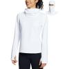 imagebaleaf Thermal Long Sleeve Women Shirts Winter Clothes Cowl Neck Warm Fleece Base Layer Tops with Balaclava and ThumbholesWhite