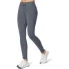 imagebaleaf Womens Fleece Lined High Waisted Leggings Water Resistant Thermal Warm Winter Tights Ski Hiking Pants with PocketsDark Grey