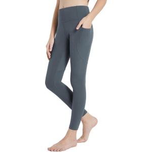 imagebaleaf Girls Leggings Dance Tights Yoga Pants with Pocket Preppy Clothes Kids Teen Running Athletic Workout BalletCharcoal Gray