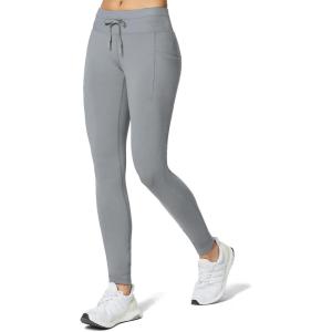 imagebaleaf Womens Fleece Lined High Waisted Leggings Water Resistant Thermal Warm Winter Tights Ski Hiking Pants with PocketsGrey