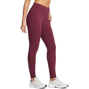 imagebaleaf Womens Fleece Lined Leggings Water Resistant Thermal Winter Warm Tights High Waisted with Pockets Running GearRed Wineone Pocket27