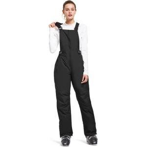 imagebaleaf Womens Insulated Waterproof Ski Bib Overalls Snow Windproof Snowboarding Pant02skiing Bibsblack