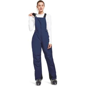 imagebaleaf Womens Insulated Waterproof Ski Bib Overalls Snow Windproof Snowboarding Pant03skiing Bibsocean Blue