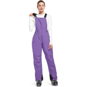 imagebaleaf Womens Insulated Waterproof Ski Bib Overalls Snow Windproof Snowboarding Pant03skiing Bibspurple