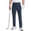 imageBALEAF Mens Golf Pants Stretch Relaxed Fit 30quot Sweatpants with Zipper Pockets Work Casual AthleticBdeep Blue