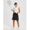 imagebaleaf 20quot Skorts for Woman Golf Skirts Knee Length Tennis Casual Athletic Long Skirt Pickleball Pockets Modest RuffleBlack