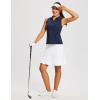 imagebaleaf 20quot Skorts for Woman Golf Skirts Knee Length Tennis Casual Athletic Long Skirt Pickleball Pockets Modest RuffleWhite