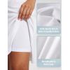 imagebaleaf 20quot Skorts for Woman Golf Skirts Knee Length Tennis Casual Athletic Long Skirt Pickleball Pockets Modest RuffleWhite