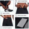 imagebaleaf Mens Cycling Pants 4D Padded Bike Tights Bicycle Biking MTB Long Leggings Pockets UPF 50Gray