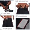 imagebaleaf Mens Cycling Pants 4D Padded Bike Tights Bicycle Biking MTB Long Leggings Pockets UPF 50Red