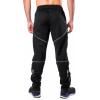 imagebaleaf Mens Fleece Pants Winter Cycling Pants Mountain Bike Clothing Thermal Cold Weather Running GearA01black