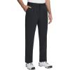 imagebaleaf Mens Golf Pants 5 Pockets Water Resistant Stretch 30quot Lightweight Work Dress Pants with Zipper PocketAblack