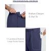 imagebaleaf Mens Golf Pants 5 Pockets Water Resistant Stretch 30quot Lightweight Work Dress Pants with Zipper PocketBnavy Blue