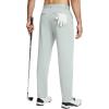 imagebaleaf Mens Golf Pants 5 Pockets Water Resistant Stretch 30quot Lightweight Work Dress Pants with Zipper PocketClight Grey
