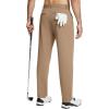 imagebaleaf Mens Golf Pants 5 Pockets Water Resistant Stretch 30quot Lightweight Work Dress Pants with Zipper PocketDbrown