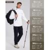 imagebaleaf Mens Rain Jacket Waterproof Breathable Raincoat with Hood for Outdoor Hiking Traveling Cycling WindbreakerWhite