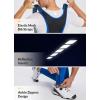 imagebaleaf Mens Winter Cycling Bib Pants 4D Padded Thermal Water Resistant Bike Tights Cold Weather Warm PocketsBluepockets