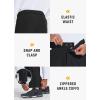 imagebaleaf Mens Winter Cycling Pants Thermal Mountain Bike Pants Water Resistant Cold Weather Hiking Running Bicycle Outdoor01fleece Black