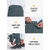 imagebaleaf Mens Winter Cycling Pants Thermal Mountain Bike Pants Water Resistant Cold Weather Hiking Running Bicycle Outdoor01fleece Grey