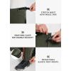 imagebaleaf Mens Winter Cycling Pants Thermal Mountain Bike Pants Water Resistant Cold Weather Hiking Running Bicycle Outdoor02green