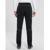 imagebaleaf Mens Winter Cycling Running Pant Water Resistant Fleece Mountain Bike Pants Cold Weather Gear WindproofBlack Grey