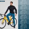 imagebaleaf Mens Winter Running Tights Thermal Cycling Pants Water Resistant Pockets Zipper Legs Cold WeatherBdeep Blue