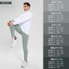 imagebaleaf Mens Winter Running Tights Thermal Cycling Pants Water Resistant Pockets Zipper Legs Cold WeatherBdeep Grey