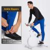 imagebaleaf Mens Winter Running Tights Thermal Cycling Pants Water Resistant Pockets Zipper Legs Cold WeatherBlue