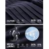 imagebaleaf Pleated Tennis Skirt for Women with Shorts High Waisted Lightweight Athletic Golf Skort Skirts Zipper PocketsNavy Blue