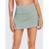 imagebaleaf Womens 13quot Tennis Skirts Golf Skort High Waisted Athletic Pleated Pockets Linner Running Sports Workout CasualSolid Light Gray