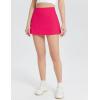 imagebaleaf Womens 13quot Tennis Skirts Golf Skort High Waisted Athletic Pleated Pockets Linner Running Sports Workout CasualSolid Rose Red