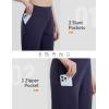 imagebaleaf Womens 14 Long Shorts Knee Length Capris Quick Dry Lightweight Cargo Hiking Cycling Zipper Pockets UPF 50Navy Blue