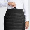 imagebaleaf Womens 17quot Puffer Quilted Skirt Lightweight Insulated Warm Snow Skirts Hiking Running Golf OutdoorsBlack