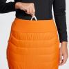 imagebaleaf Womens 17quot Puffer Quilted Skirt Lightweight Insulated Warm Snow Skirts Hiking Running Golf OutdoorsOrange