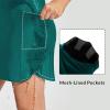 imagebaleaf Womens 2025 17quot Swim Skirt Bottoms High Waisted Modest Bathing Suit Skirt Tummy Control Swim BottomsGreen 17 a