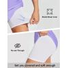 imagebaleaf Womens 2025 17quot Swim Skirt Bottoms High Waisted Modest Bathing Suit Skirt Tummy Control Swim BottomsPurple 17 a