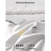 imagebaleaf Womens 2025 17quot Swim Skirt Bottoms High Waisted Modest Bathing Suit Skirt Tummy Control Swim BottomsWhite 17 a