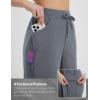 imagebaleaf Womens Bermuda Long Shorts 9quot Above Knee Length Quick Dry Lightweight Zipper Pockets Casual Summer Athletic UPF 50Dark Gray
