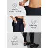 imagebaleaf Womens Bike Pants 4D Padded Cycling Tights High Waisted Bicycle Clothes Pockets Biking Apparel UPF 5002black