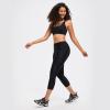 imagebaleaf Womens Bike Pants High Waist 4D Padded Cycling Capris Shorts 34 Biking Tights Pockets UPF50Black