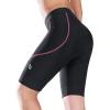 imagebaleaf Womens Bike Shorts 4D Padded Cycling Spinning Road Bike Pockets Wide Waistband UPF5001pink