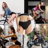 imagebaleaf Womens Cycling Underwear Padded Bike Shorts Padding Spin Biker Briefs Biking GearAll Black
