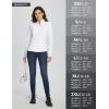imagebaleaf Womens Fleece Pullover Jacket Water Resistant Half Zip Thermal Golf Shirts Cold Weather Running Gear WinterWhite