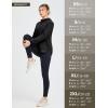 imagebaleaf Womens Fleece Thermal Jacket Hooded Polar Warm Winter Lightweight Jackets Cold Weather Running Hiking Casual OutdoorBlack