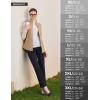 imagebaleaf Womens Golf Pant Winter Fleece Lined Pants with Belt Loops Pockets Travel Work CasualAblack